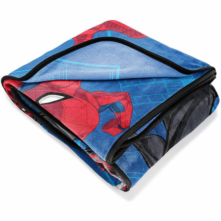 Spider-Man & Miles Morales 60" X 80" Raschel Blanket